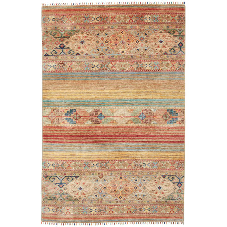 Rug Rubin Pakistan 134x204 Multicolor Beige