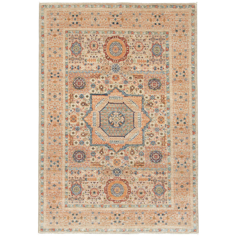 Rug Mamlouk Pakistan 123x180 Beige Terracotta