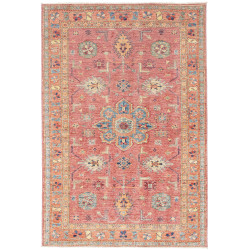 Rug Kazak Fine Pakistan 126x189 Antique Coral R