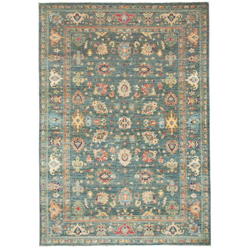 Rug Ziegler Fine Pakistan 165x233 Petrol Blue B