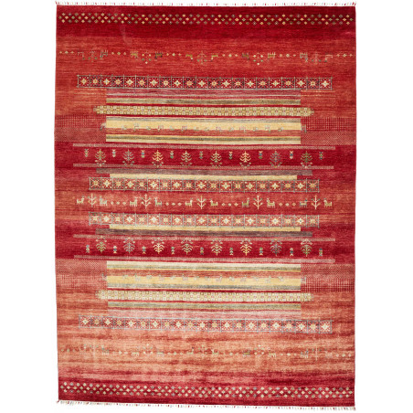 Rug Siva Pakistan 273x364 Red Terracotta