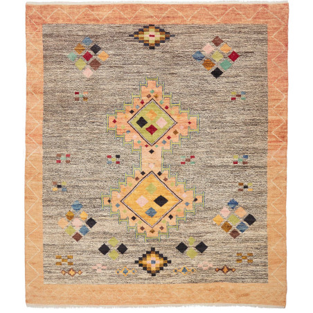 Rug Gabbeh Marrakech Pakistan 263x305 : Mottled