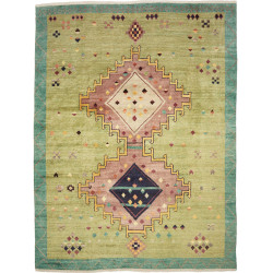 Rug Gabbeh Marrakech Pakistan 277x372 Lime Gree