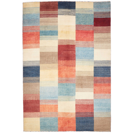 Rug Mosaic Pakistan 199x291 Multicolored