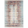 Rug Siva Pakistan 246x356 Aqua Blue Terracotta