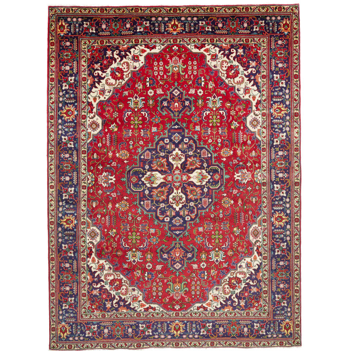 Tappeto Originale Tabriz Persia 250x340 Rosso B