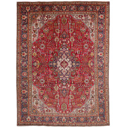 Tappeto Originale Tabriz Persia 255x345 Rosso B