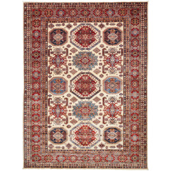 Rug Kazak Fine Pakistan 268x363 Cream Red