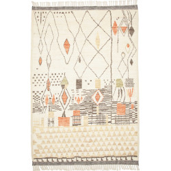Rug Gabbeh Marrakech Pakistan 171x254 Off-white