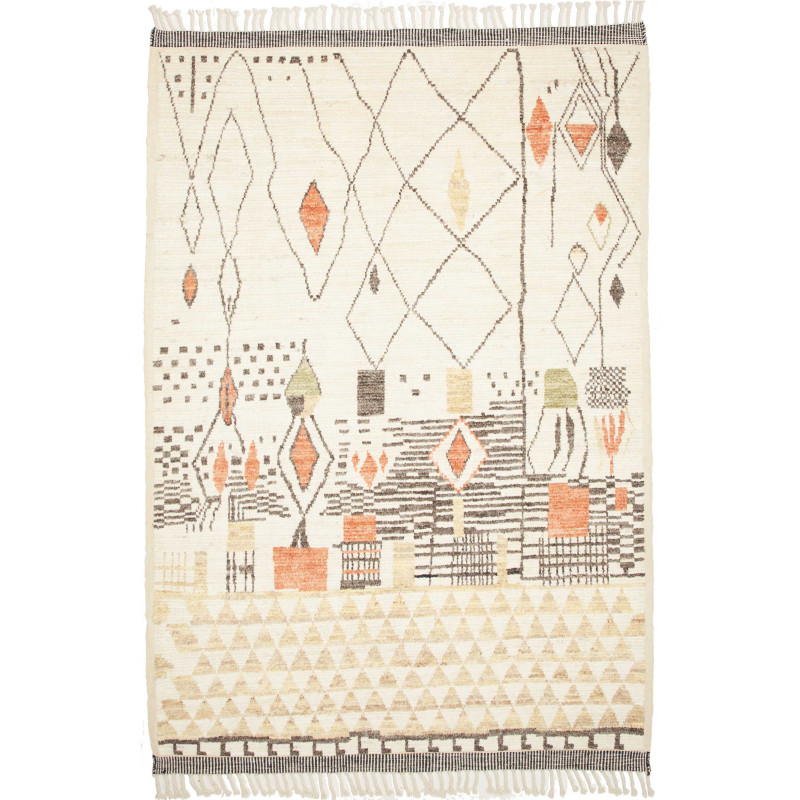 Rug Gabbeh Marrakech Pakistan 171x254 Off-white