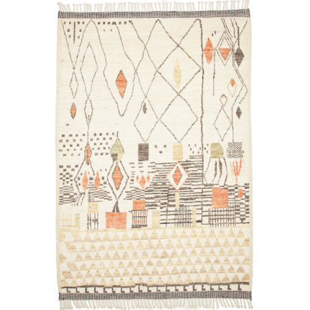 Rug Gabbeh Marrakech Pakistan 171x254 Off-white