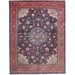 Hand Made Rug Sarough Persia 300x395 Midnight B