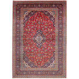 Hand Made Rug Ardakan Persia 250x360 Red Dark B
