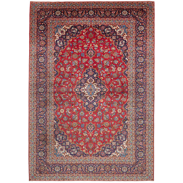 Hand Made Rug Ardakan Persia 250x360 Red Dark B