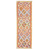 Rug Kilim Afghanistan 80x247 Terracotta Orange
