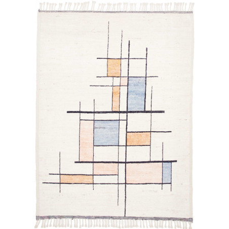 Rug Gabbeh Marrakech Pakistan 174x232 Cream Lig