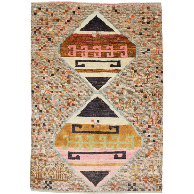 Rug Gabbeh Marrakech Pakistan 175x251 Heathered