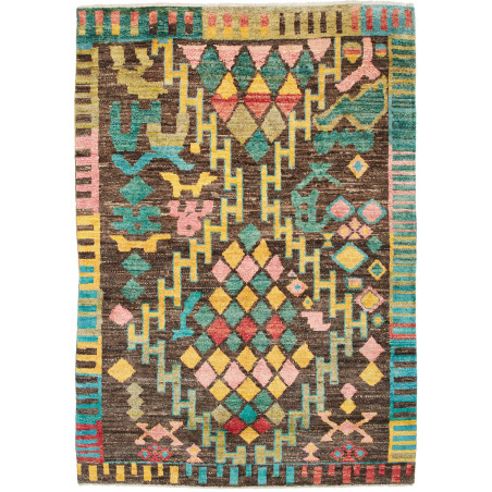 Rug Gabbeh Marrakech Pakistan 151x218 Deep Brow
