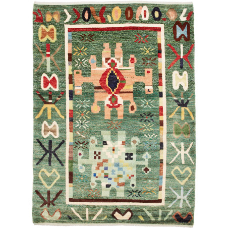Rug Gabbeh Marrakech Pakistan 177x243 Emerald G