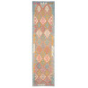 Rug Kilim Afghanistan 77x296 Sky Blue Coral