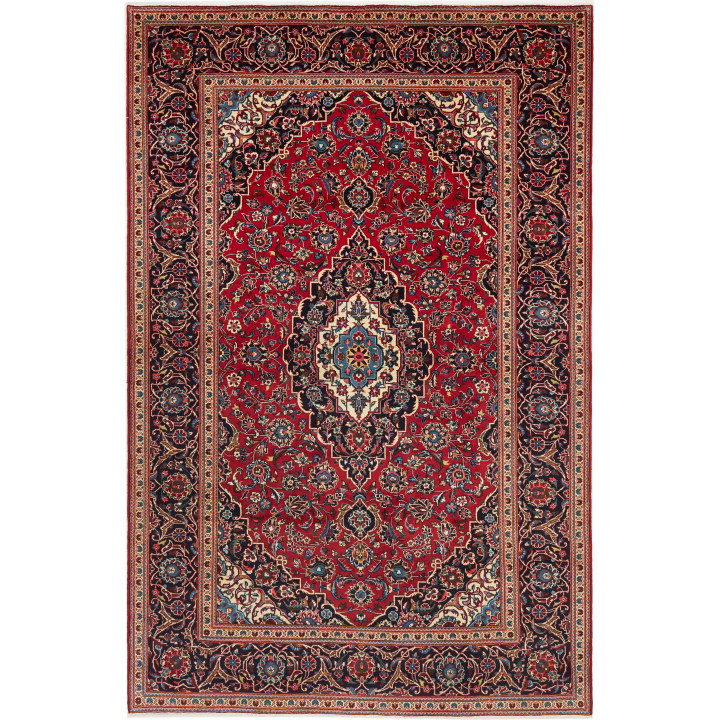 Tappeto Originale Ardakan Persia 195x305 Rosso