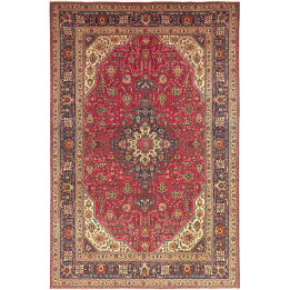 Tappeto Originale Tabriz Persia 200x305 Rosso S