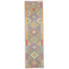 Rug Kilim Afghanistan 80x286 Aquamarine Blue Pi