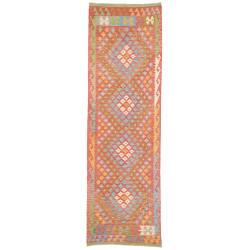 Rug Kilim Afghanistan 85x292 Terracotta Multico