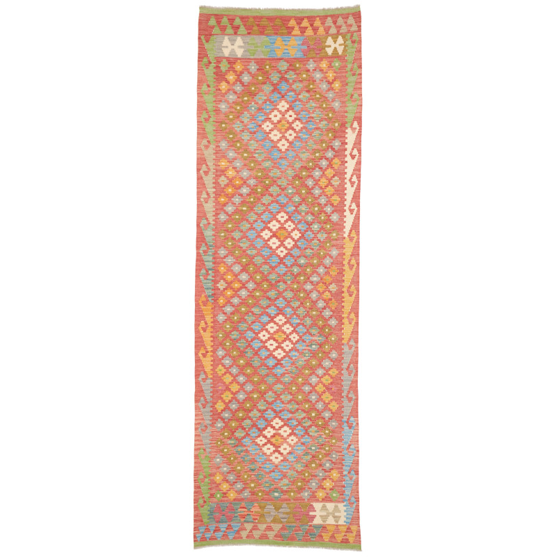 Rug Kilim Afghanistan 85x292 Terracotta Multico