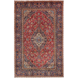 Hand Made Rug Ardakan Persia 192x303 Red Dark B