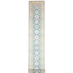 Rug Kazak Afghanistan 82x583 Light Blue Beige
