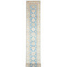 Rug Kazak Afghanistan 82x583 Light Blue Beige
