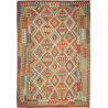 Kilim 204x294 Cm Kilim Afghanistan, Hand-carded Wool (warp: