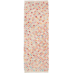 Rug Kilim Afghanistan 79x242 Off-white Multi-co