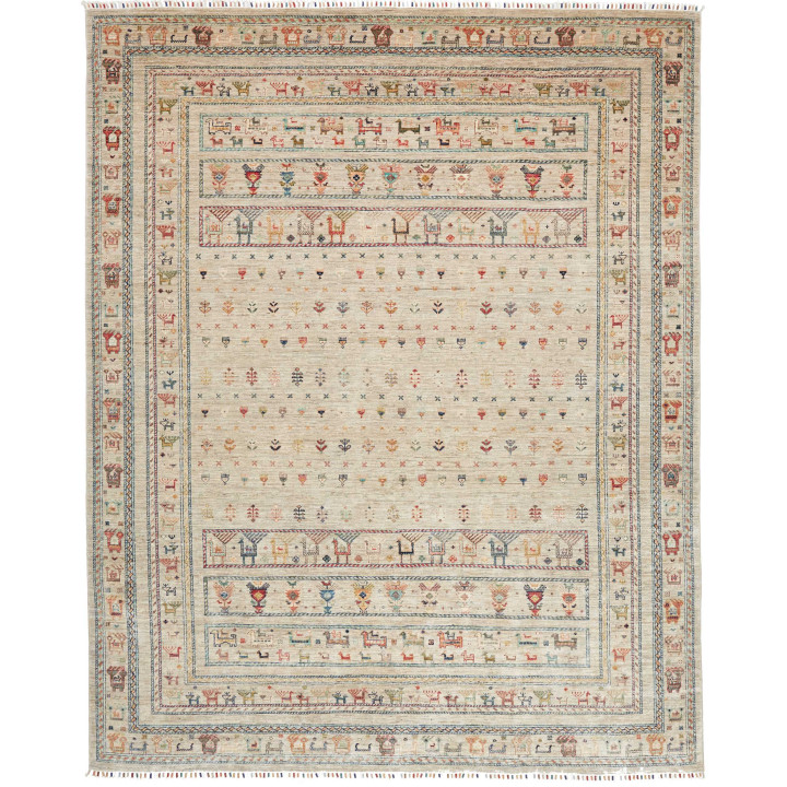 Hand Made Rug Istintia Pakistan 246x303 Beige M