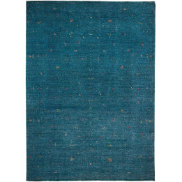 Hand Made Rug Floralia Pakistan 300x425 Petrol