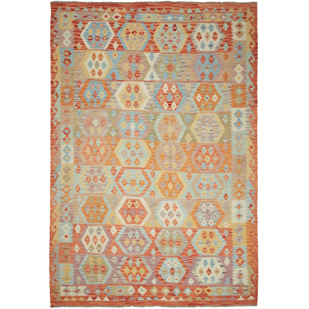 Kilim 200x300 Cm Kilim Afghanistan, Hand-carded Wool
