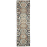 Rug Kilim Afghanistan 84x290 Dark Grey Brown