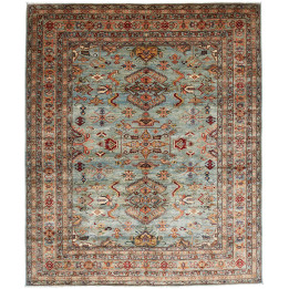 Hand Made Rug Kazak Fine Pakistan 248x296 Light