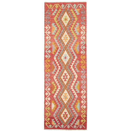 Rug Kilim Afghanistan 81x249 Terracotta Multi-c