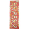 Rug Kilim Afghanistan 81x249 Terracotta Multi-c