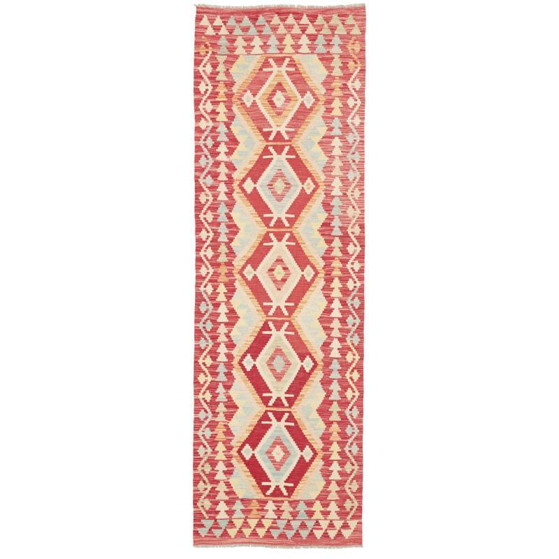 Rug Kilim Afghanistan 77x244 Red