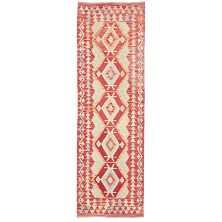 Rug Kilim Afghanistan 77x244 Red