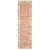 Rug Kilim Afghanistan 80x282 Cream Terracotta
