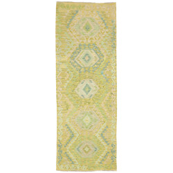 Rug Kilim Afghanistan 82x238 Muted Yellowish-gr