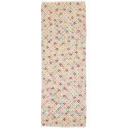 Rug Kilim Afghanistan 79x238 Beige Cream