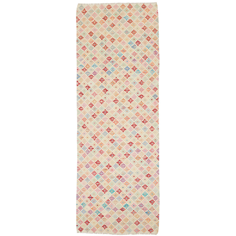 Rug Kilim Afghanistan 79x238 Beige Cream