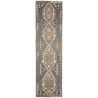 Rug Kilim Afghanistan 79x304 Dark Grey Brown