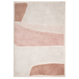 Rug Horizon abstract beige dusty pink taupe 160x
