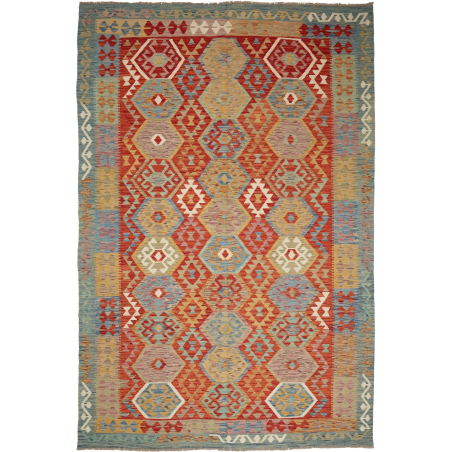 Kilim 200x297 Cm Kilim Afghanistan Hand-carded Wool